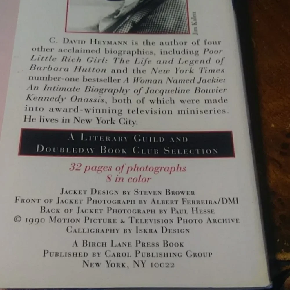 A Birch Lane Press Book david heymann